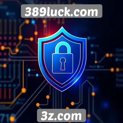 A segurança do site 389luck.com em transações